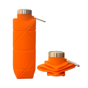60036 BOTELLA DE AGUA SILICONA PLEGABLE