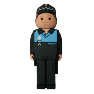 P-1034 Policia Municipal Azul