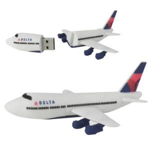 208 USB AVION PASAJEROS 3D PVC
