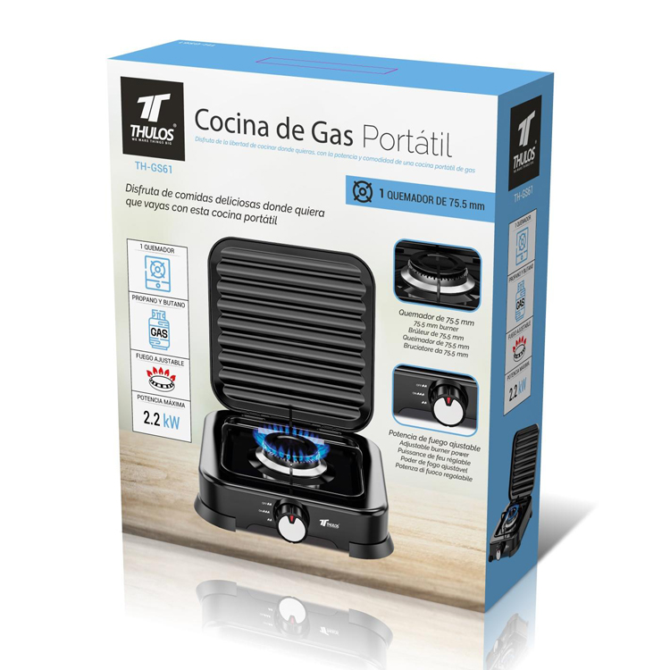 HG101 COCINA DE GAS PARA 1 FUEGO